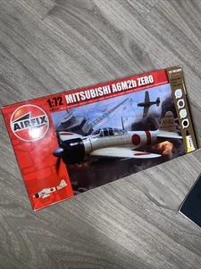 Airfix Mitsubishi A6M2b Zero 1:72 Model Airplane Kit Open Box - Picture 1 of 7