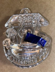 Waterford Marquis Crystal Baby's First Christmas 1999 Noah's Ark And Animals - Picture 1 of 10