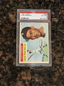 1956 Topps Luis Aparicio #292 Baseballkarte PSA 6 - Bild 1 von 2