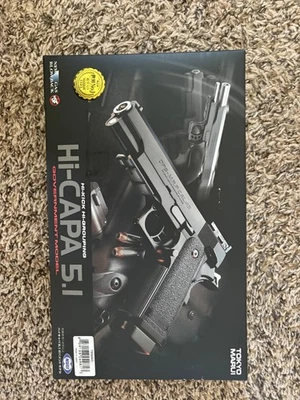 airsoft gun lot, wolverine mtw, TM hi capa 5.1, spring rifle  - Image 1 of 4