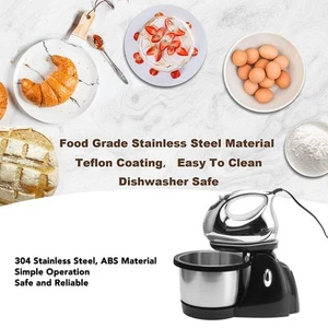 US 500W Electric Dough Mixer Mixing Beater Food Mixers Machine For Kitchen - Picture 1 of 22