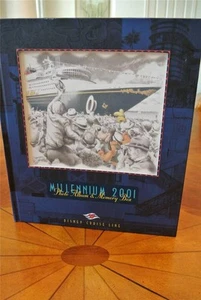 Álbum de fotos DCL Disney Cruise Line 2000 en caja memoria en caja 5 pines Magic Wonder - Imagen 1 de 1