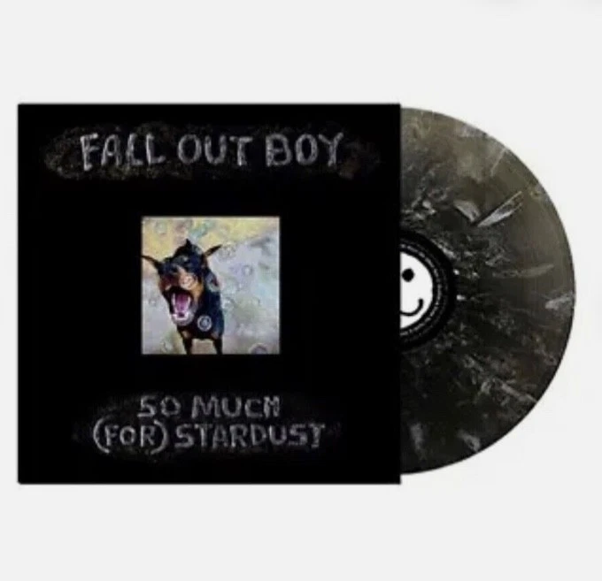 FALL OUT BOY SO MUCH (FOR) STARDUST LP BLACK GOLD WHITE VINYL EUROPE 1000 ONLY ! - Image 1 of 1