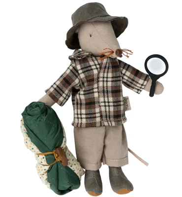 NEU Maileg Wildlife Guide Maus Safari Mäuse Puppenhaus Miniatur Spielzeug Spielzeug Camping - Bild 1 von 4