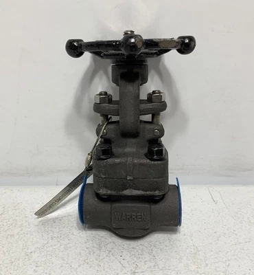 Warren 851-8-T-624 1/2" Gate Valve CL800 A105N - Image 1 of 4