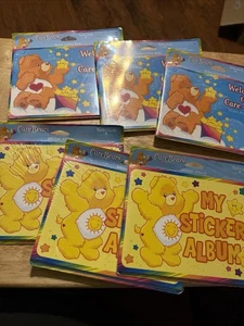 2003 Care Bears Sticker Activity Books Lot X6 New And Sealed - Picture 1 of 10