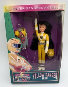 Nuevo Mighty Morphin Power Rangers para Niñas Muñeca Amarilla Trini 1994 Sellado Bandai - Imagen 1 de 8
