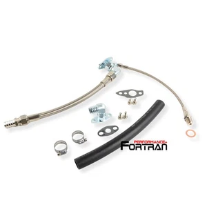 Turbo Oil Feed Return Line Kit For TOYOTA 3SGTE 3S-GTE Rev 1 /  2 MR2 CT26 Turbo - Picture 1 of 2