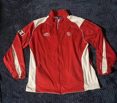 Vintage 90s 00s Liga MX Atletica Necaxa Zip Up Jacket Rare 2XL - Image 1 of 4