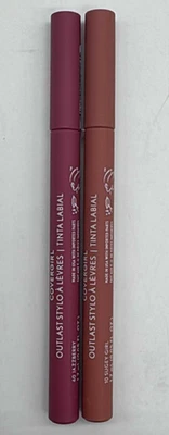 2PC Covergirl Outlast Lipstain ~ 0.05 FL OZ EACH ~ 10 Sugey Girl & 40 Jazzberry - Image 1 of 2