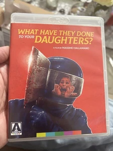 What Have They Done To Your Daughters? Blu Ray ARROW Video Like New 1st Pressing - Picture 1 of 4