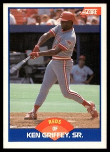 1989 Score #609 Ken Griffey Sr. NM Cincinnati Reds - Bild 1 von 2