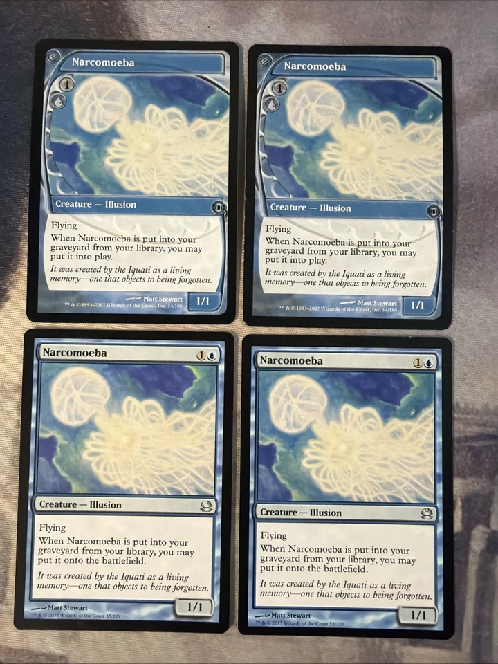 4x Narcomoeba- Future Sight/Modern Masters- NM/LP- Mtg Magic Cards- Playset - Image 1 of 2