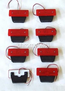 8 Stck. 24 VOLT 24V ROT SEITEN LED HINTEN RÜCKMARKIERUNG BLINKER LICHT LKW LKW LKW LKW LKW LKW LKW LKW - Bild 1 von 1