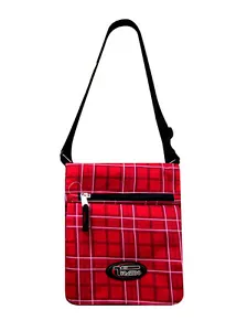 Tablet Carry Case Messenger Sling Bag RED Free Shipping Fully Padded Ipad Purse - Picture 1 of 10