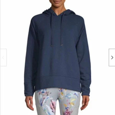 Sudadera con capucha Danskin para mujer (Blue Cove, mediana) nueva con etiquetas Foto 1 de 2