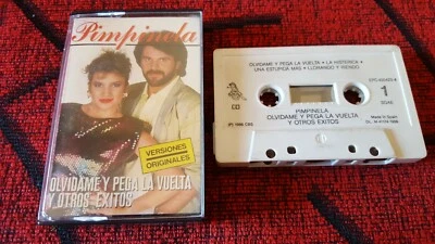 PIMPINELA **Olvidame y Pega La Vuelta y Otros Exitos** RARE 1986 Spain CASSETTE - Image 1 of 3