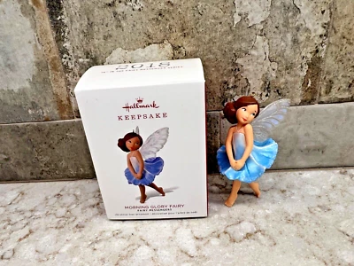Ornamento de fada Hallmark 2018 Fairy Messengers Morning Glory... Novo na caixa - Imagem 1 de 3