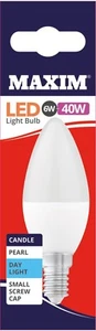 Energy Saving LED Candle Shape 6w=40w Light Bulbs SES E14 A+ - Picture 1 of 6