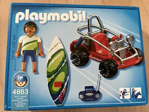 Jeep Surfer Playa 4863 Playmobil Nuevo en Caja Sellada RARO RETIRADO - Imagen 1 de 6