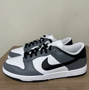 NIKE Dunk low id by you talla uk8.5, eu43, us9.5, negro blanco/gris, do7413-991 - Imagen 1 de 10