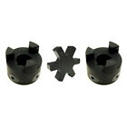 L095 Series L Jaw Coupling Set with Rubber Insert Interchanges w/ Lovejoy Martin