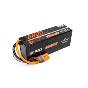 SPEKTRUM 6800mAh 6S 22.2V Smart Pro Basher LiPo 120C - IC5 # SPMXB6S68 - Picture 1 of 1