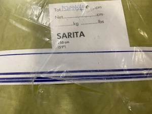 Auf Bestellung zugeschnitten - IKEA SARITA durchsichtiger heller Stoff - hellgrüner Vorhang Raumteiler - Bild 1 von 2