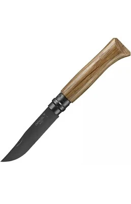 Cuchillo Plegable Opinel Nº08 Roble Negro - ¡Nuevo y Precintado! ¡Envío gratis! Foto 1 de 4