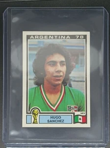 ROOKIE Hugo SANCHEZ #184 MEXICO - ARGENTINA 78 sticker vignette PANINI 1978 - Foto 1 di 15