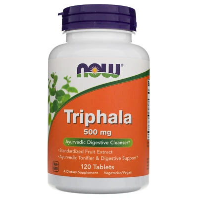 Now Foods Triphala 500 mg 120 Tabs - Bild 1 von 4