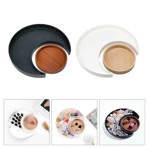 Moon Tray Holder Display, Essential Oil Holder Holder Storage for Crystal Living - Picture 1 of 4