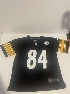 Camiseta Nike On-Field Pittsburgh Steelers Antonio Marrón #84 Negra NFL Juvenil L - Imagen 1 de 10