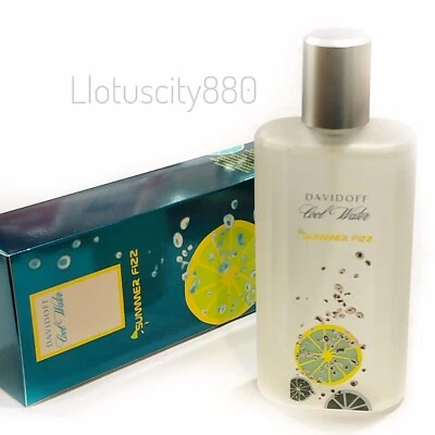 COOL WATER SUMMER FIZZ BY DAVIDOFF 125ML SPRAY MENS PERFUME…GENUINE - image 1 of 2