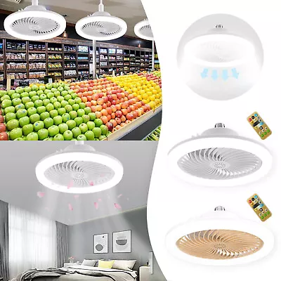 Ceiling Fan with Dimmable LED Light Remote Controller Universal Ceiling Fan  - Image 1 of 4