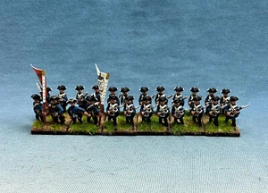 Regimiento de guarnición prusiana prusiana pintado de la Guerra de los Siete Años de 15 mm IX PA55 - Imagen 1 de 11