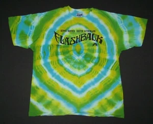 XL * NOS vtg 1990 FLASHBACK movie promo t shirt * tie dye * 16.135 - Picture 1 of 4