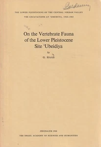 On the Vertebrate Fauna of the Lower Pleistocene Site 'Ubeidiya - Picture 1 of 5
