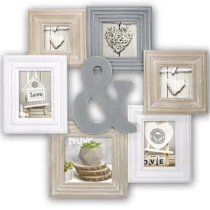 Chamboard Multi Aperture Photo Frame for 6 Photos - Picture 1 of 1