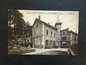Carte Postale Ancienne LYON SAINT RAMBERT - L'ILE BARBE - La Mairie - Foto 1 di 2