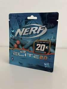 Nerf Pfeile 20x Elite 2.0 20er Darts Pistole Nachfüllpack Hasbro 8+ NEU - Bild 1 von 2