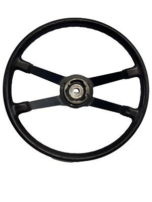 Volante de cuero Porsche 911 1969-73 OEM VDM 400 mm código de fecha 4/71 ¡PATINA! Foto 1 de 4