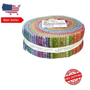 Bonnie Sullivan Woolies Flannel Colors Vol. 2 - 40 Multi-Colored Cotton Strips - Picture 1 of 2