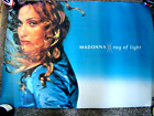 Madonna Ray Of Light  MINT  Large Poster SIZE 24" X 33" See our other items