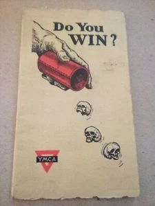 Folleto YMCA Do You Win Charles R. Brown Universidad de Yale 1918 - Imagen 1 de 3