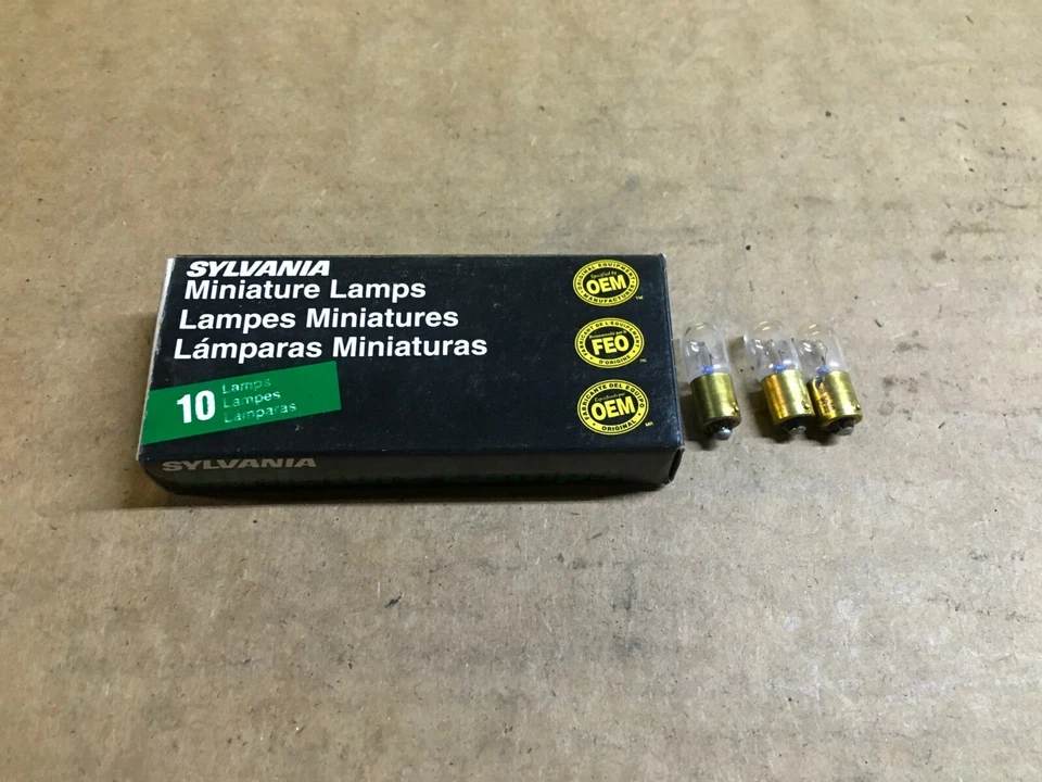 New Sylvania Instrument Panel Light Bulb Lamp 1816 - 3 bulbs - Image 1 of 3