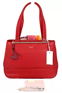 Radley Shoulder Bag Work Bag Medium to Large PILSDON Red and Burgundy Leather - Picture 1 of 13