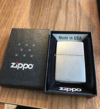 Zippo Satin Chrome Windproof Lighter