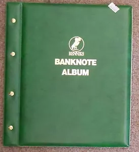 BANKNOTE ALBUM With 5 PAGES ( STOCK BOOK ) can add Extra pages - Picture 1 of 2