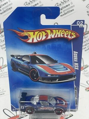 DIE CAST " AGURA NSX  HW RACING '09 02/10 " HOT WHEELS SCALA 1/64 - Immagine 1 di 2